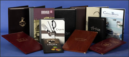 Minutas y Portamenús Hostelería y Restauración